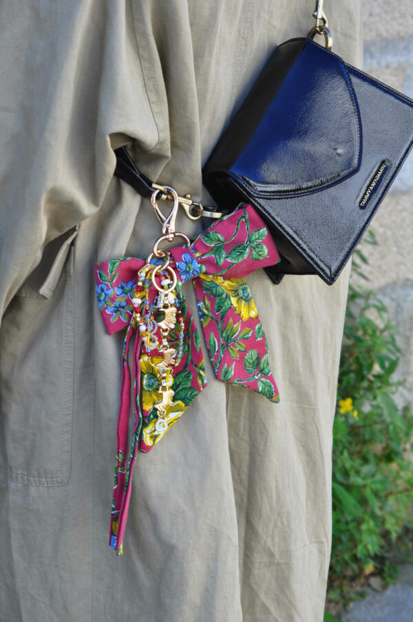 Noeud de sac - rouge foncé - petits Chipie