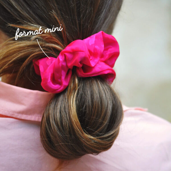 chouchou rose vintage