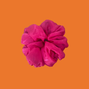 chouchou rose vintage