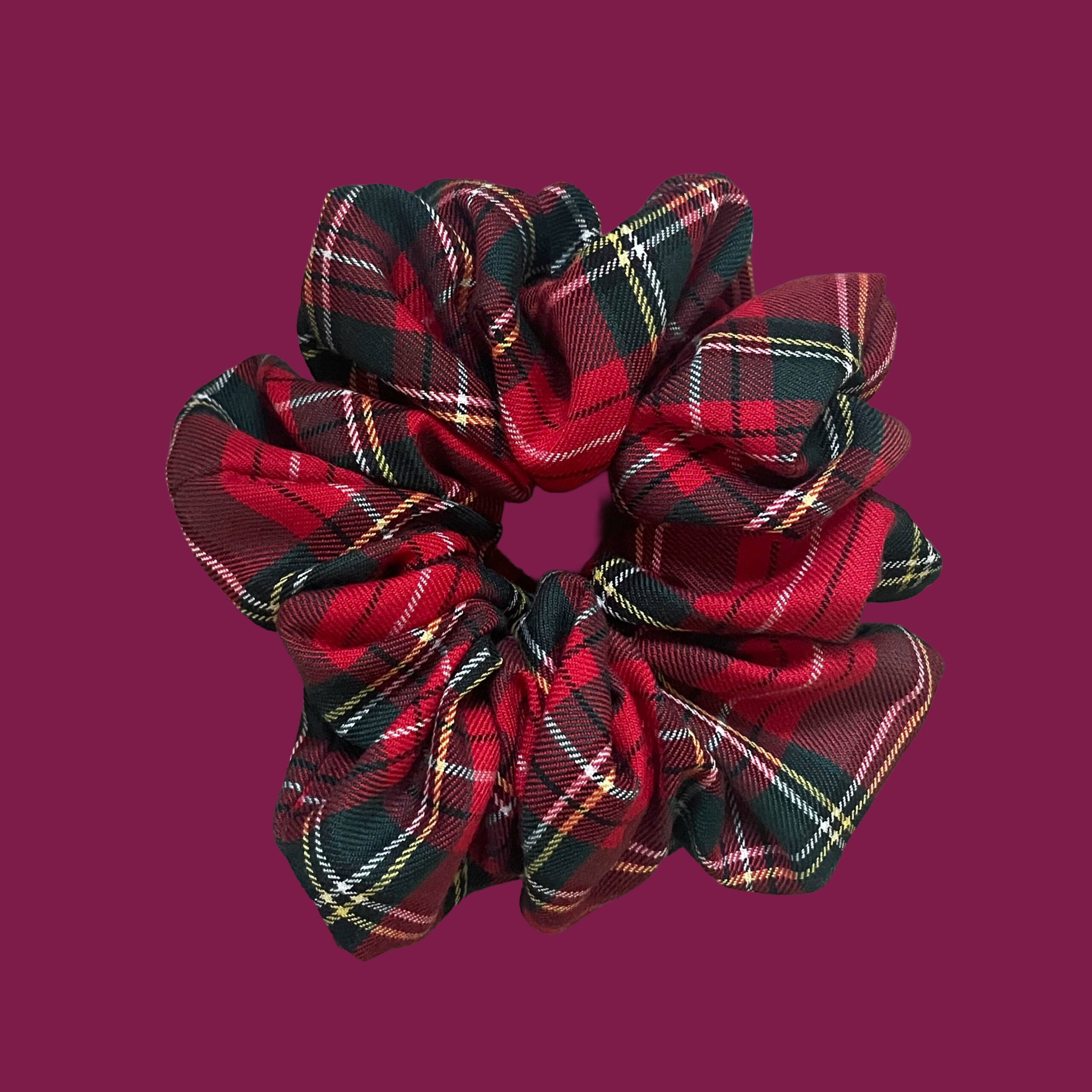 maxi chouchou tartan